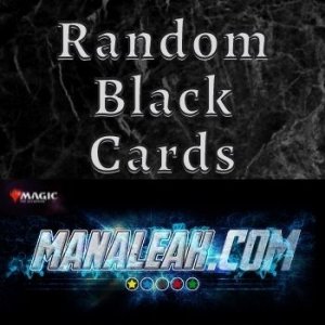 20 x Foil Black MTG Cards